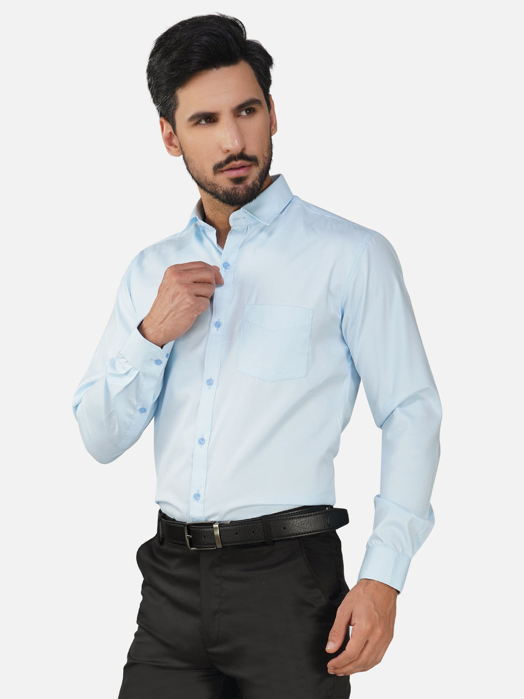 Sweetyster Sky Blue Shirt – Perfect Blend of Style & Comfort