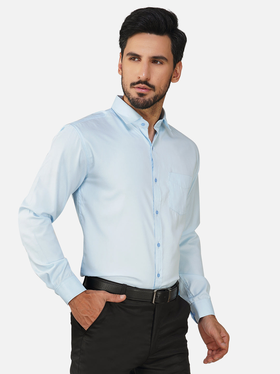 Sweetyster Sky Blue Shirt – Perfect Blend of Style & Comfort