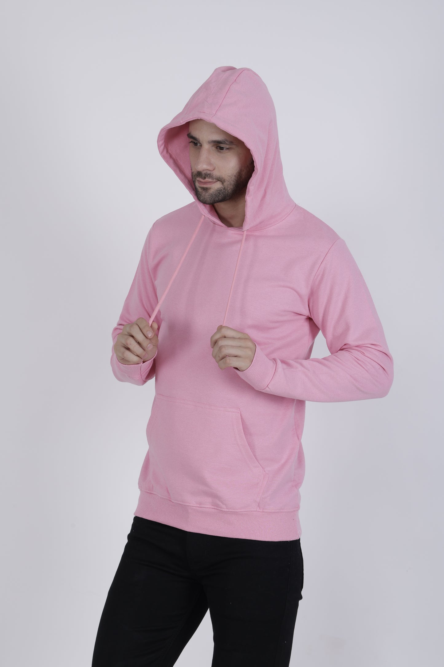 SWEETYSTER Premium Pink Cotton Hoodie