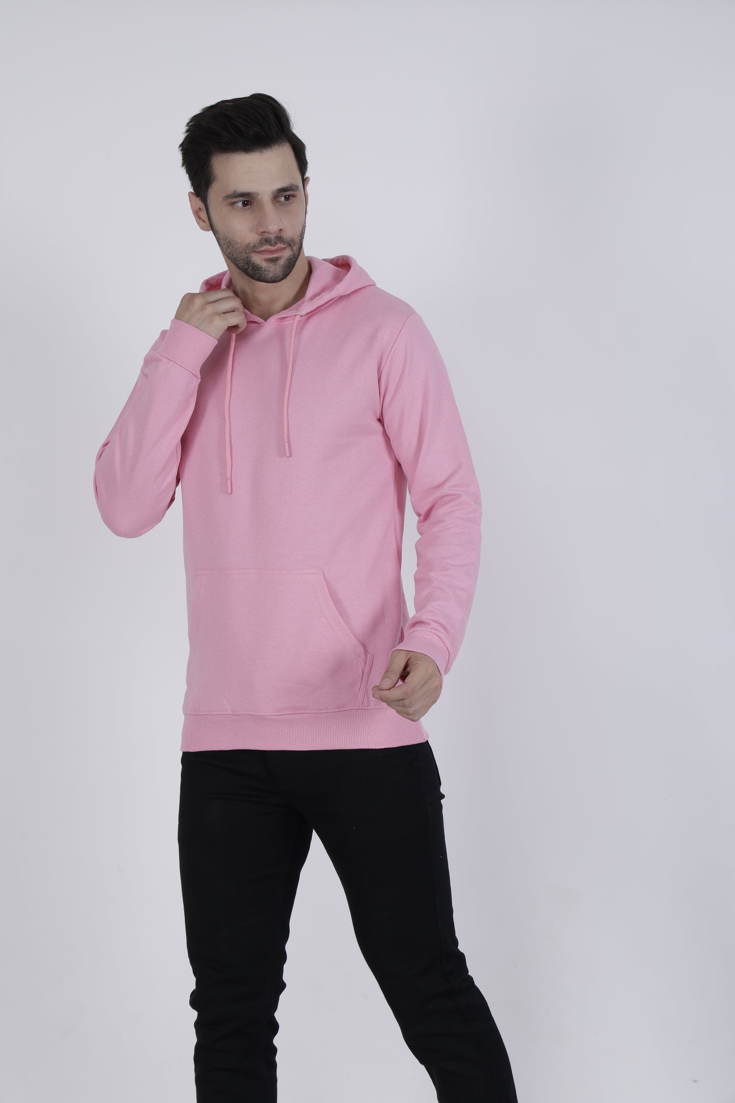 SWEETYSTER Premium Pink Cotton Hoodie