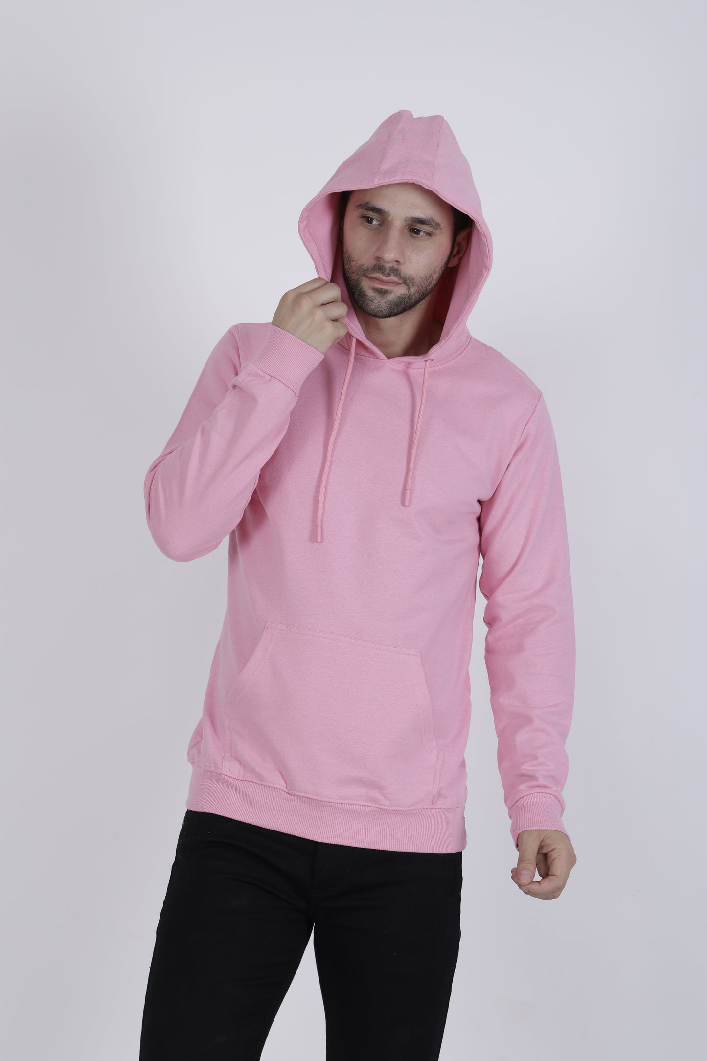 SWEETYSTER Premium Pink Cotton Hoodie