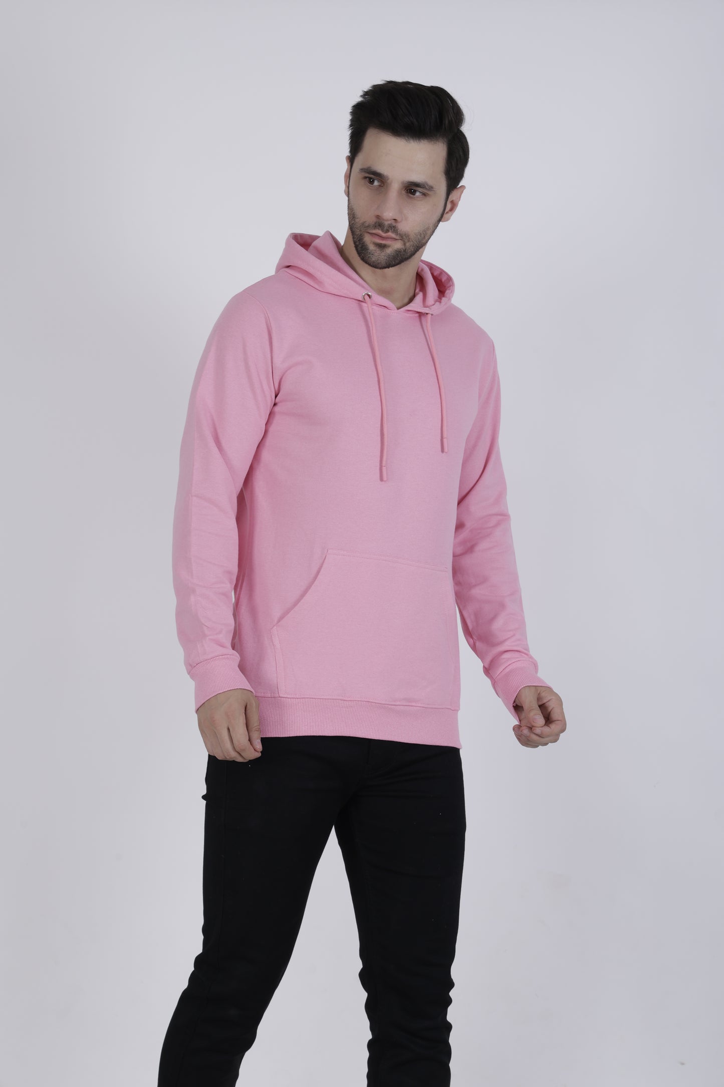 SWEETYSTER Premium Pink Cotton Hoodie